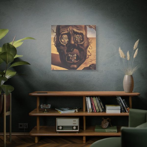 91663-19.jpg The Face of War by Salvador Dali Standard Canvas