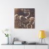 91663-22.jpg Debris of an Automobile Giving Birth to a Blind Horse Biting a Telephone Standard Canvas