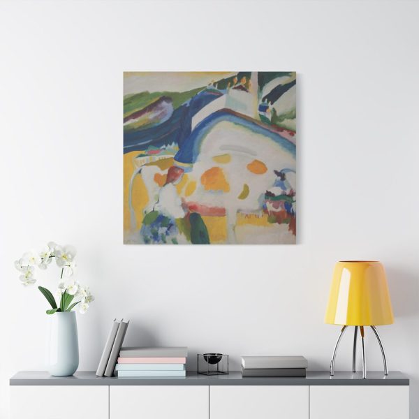 91663-42.jpg The Cow by Wassily Kandinsky Standard Canvas