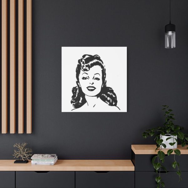 91663-48.jpg Gorgeous Women in Line Art Standard Canvas