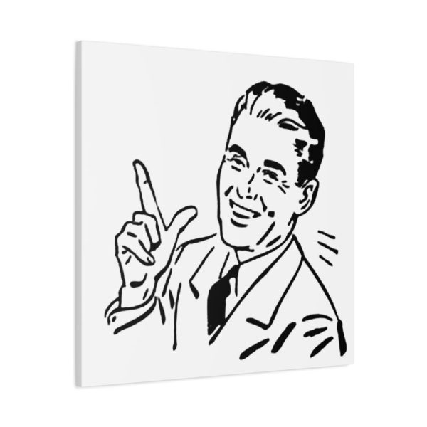 91663-50.jpg Retro Vintage Man Standard Canvas