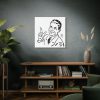 91663-54.jpg Retro Vintage Man Standard Canvas