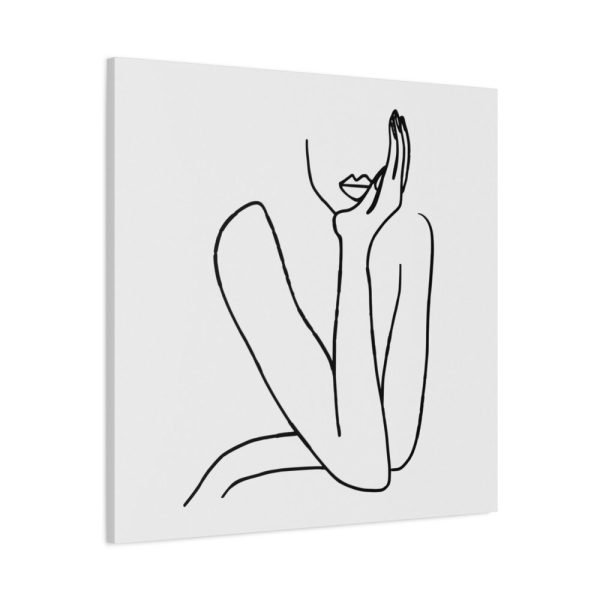 91663-55.jpg Line Art Woman Standard Canvas