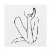 91663-56.jpg Line Art Woman Standard Canvas