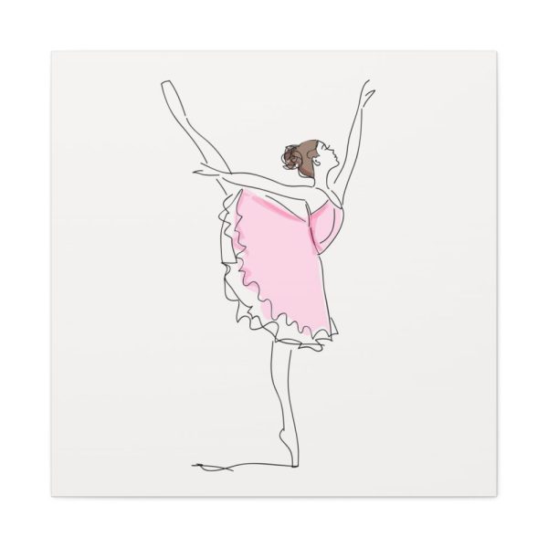 91663-61.jpg Ballerina in Pink Dress Standard Canvas