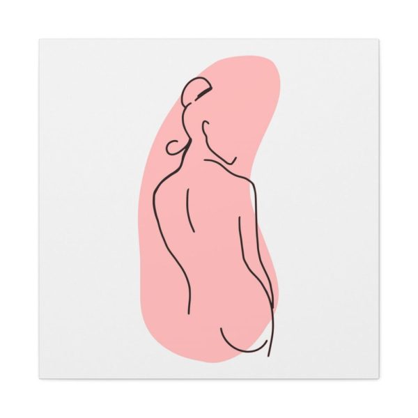 91663-66.jpg Feminine Line Art Standard Canvas