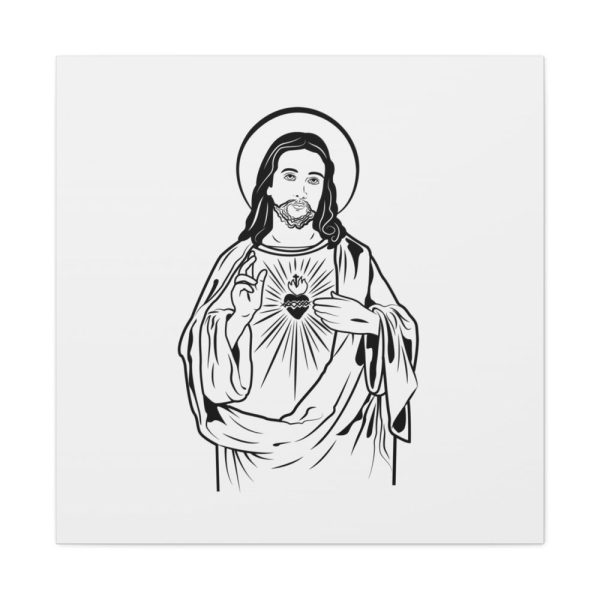 91663-76.jpg Sacred Heart Standard Canvas