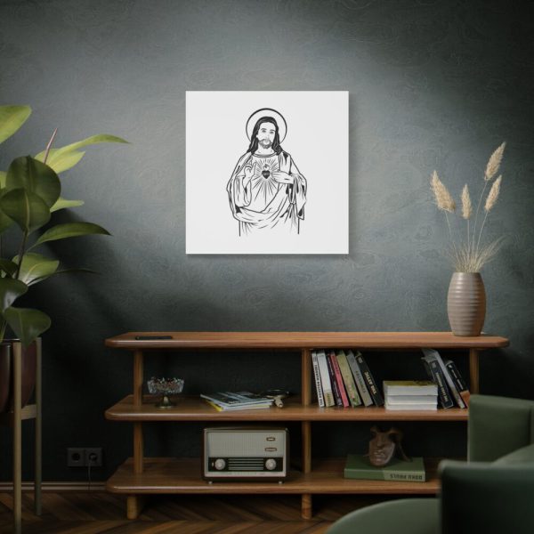 91663-79.jpg Sacred Heart Standard Canvas