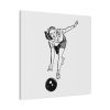 91663-90.jpg Bowling Woman Standard Canvas