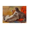 92368.jpg A Hound and a Bearded Collie by John Frederick Herring Poster