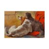 92376.jpg A Hound and a Bearded Collie by John Frederick Herring Poster