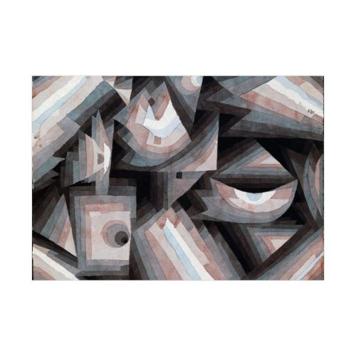 Crystal Gradation by Paul Klee Poster