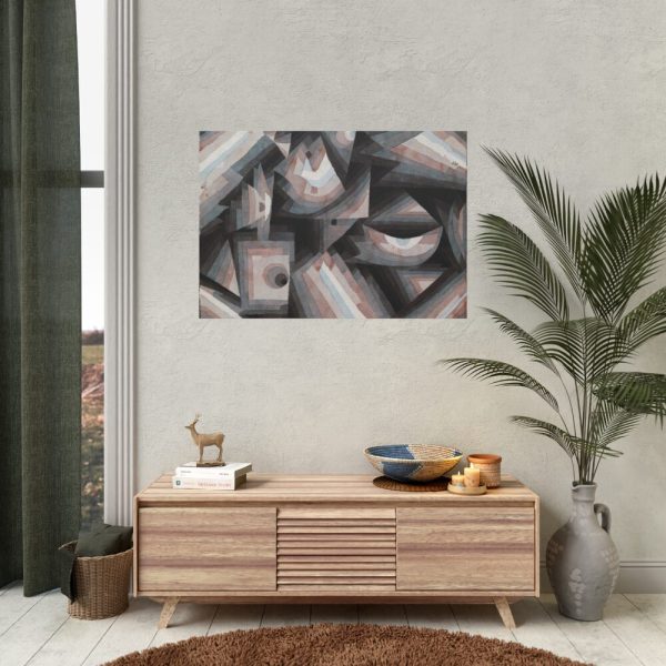 92408-112.jpg Crystal Gradation by Paul Klee Poster
