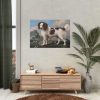 92408-133.jpg Brown and White Norfolk or Water Spaniel by George Stubbs Poster