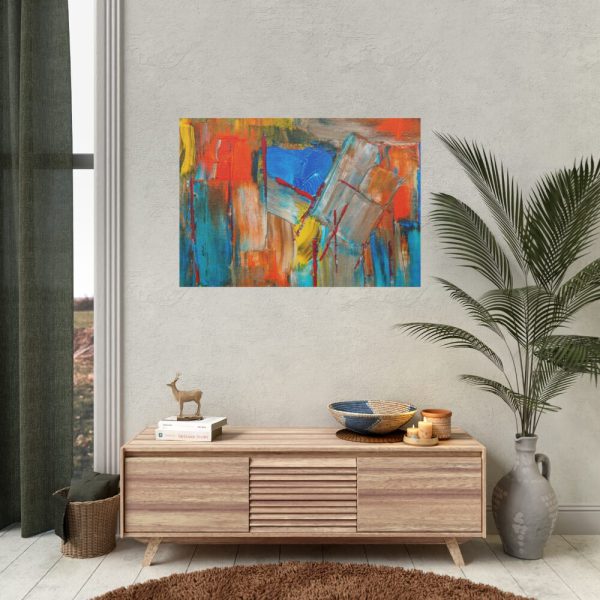 92408-160.jpg Colorful Abstract Painting Poster