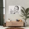 92408-184.jpg Retro Vintage Man Poster