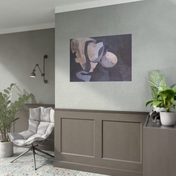 92408-191.jpg Cubist Self-Portrait by Salvador Dali Poster