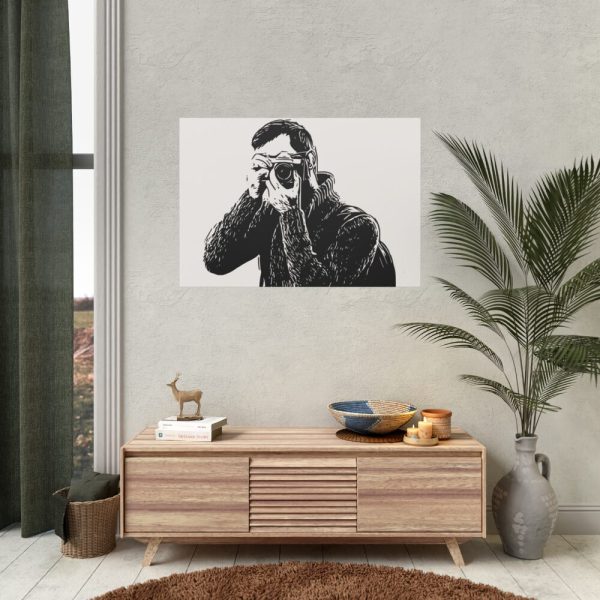 92408-196.jpg Man Photographer Poster