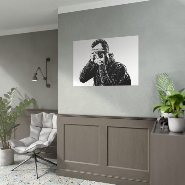 92408-197.jpg Man Photographer Poster