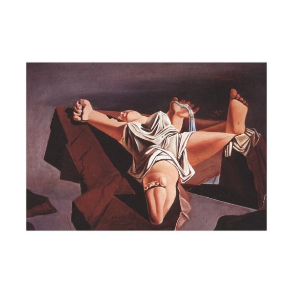 92408-261.jpg Figure on the Rocks by Salvador Dali Poster