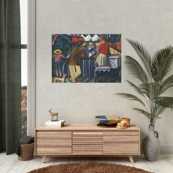 Urban theme by Gejza Schiller Poster
