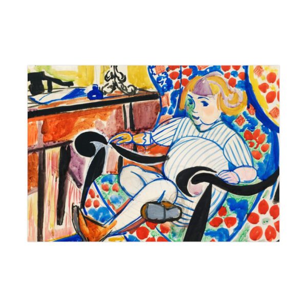 Gouache by Henry Lyman Sayen Poster