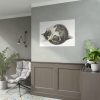 92408-338.jpg Rolled up Lying Sleeping Cat by Jean Bernard Poster