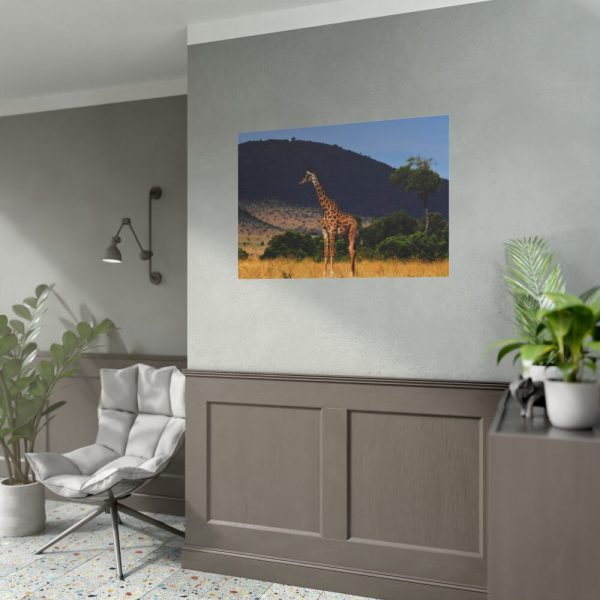 92408-404.jpg Giraffe in Savanna Poster