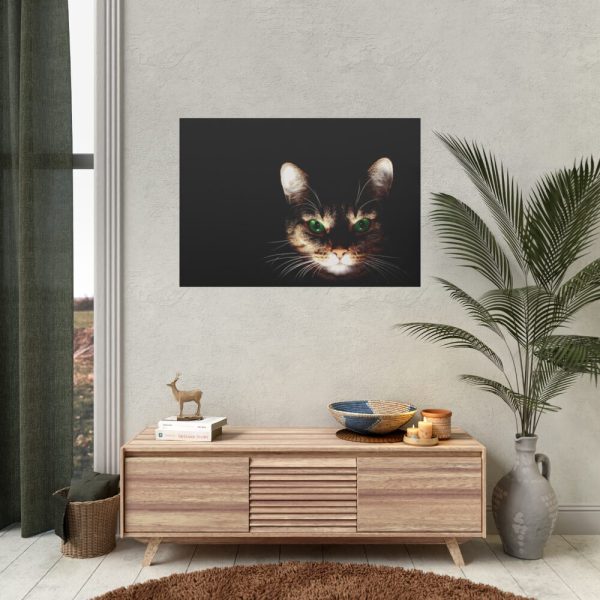 92408-418.jpg Bengal Cat in the Dark Poster