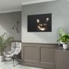 92408-419.jpg Bengal Cat in the Dark Poster