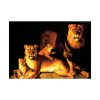 92408-438.jpg A Pride Of Lions by Jean Baptiste Huet Poster