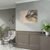 92408-449.jpg Cat with Large Blue Eye Poster