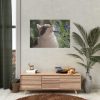 92408-451.jpg Cat and Lavender Poster