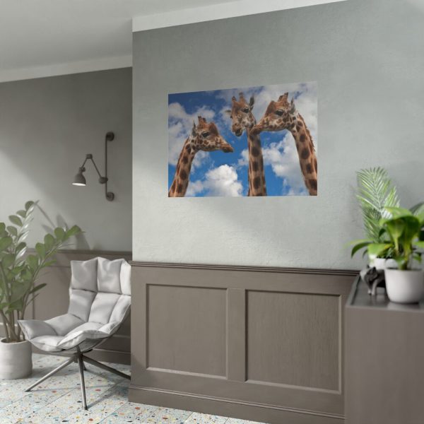 92408-464.jpg Giraffe Tower, Animal Family Poster