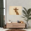 92408-469.jpg A Close up Geoffrey The Giraffe Poster
