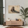 Labrador On the Sand Poster