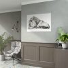 92408-50.jpg Lying Lion by Jean Bernard Poster