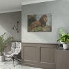 92408-53.jpg A Lion Walking by Géza Vastagh Poster