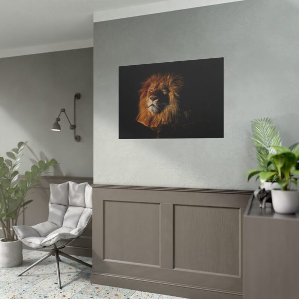 Wild Lion Poster