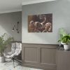 92408-74.jpg Debris of an Automobile Giving Birth to a Blind Horse Biting a Telephone Poster