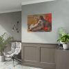 92408-86.jpg A Hound and a Bearded Collie by John Frederick Herring Poster