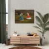 A Game of Croquet by Winslow Homer Poster
