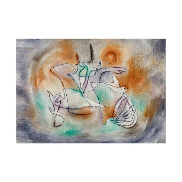 92409-119.jpg Howling Dog by Paul Klee Poster