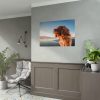 92409-127.jpg Brown Puppy on the Beach Poster