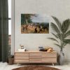 Nine Greyhounds in a Landscape by Jacques–Laurent Agasse Poster