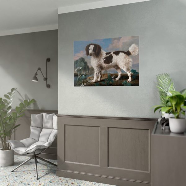 92409-136.jpg Brown and White Norfolk or Water Spaniel by George Stubbs Poster