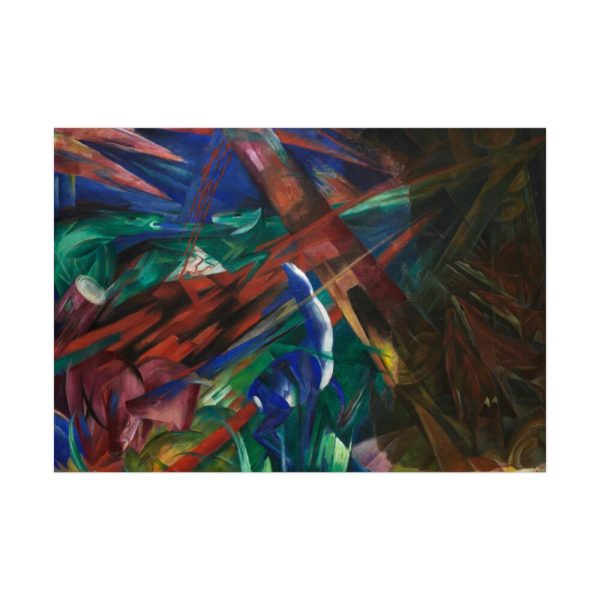 92409-182.jpg Animal Fates by Franz Marc Poster