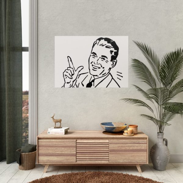 92409-186.jpg Retro Vintage Man Poster
