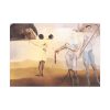 Enchanted Beach with Three Fluid Graces by Salvador Dali Poster
