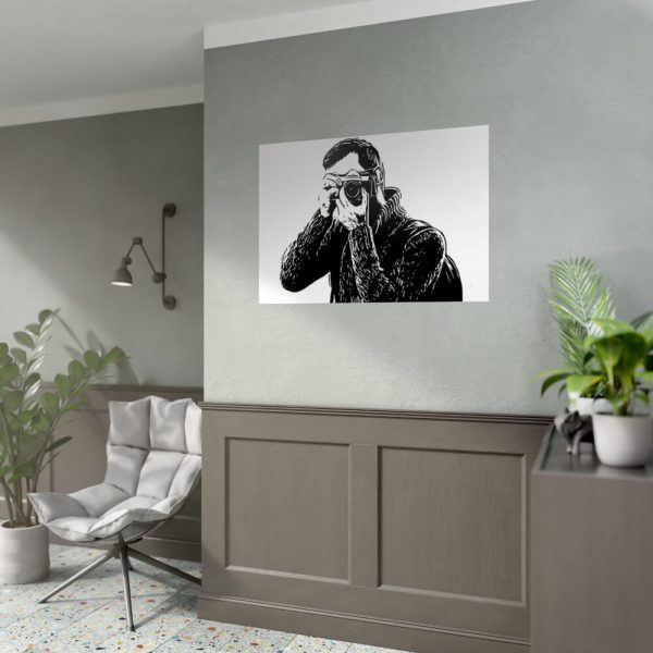 92409-199.jpg Man Photographer Poster